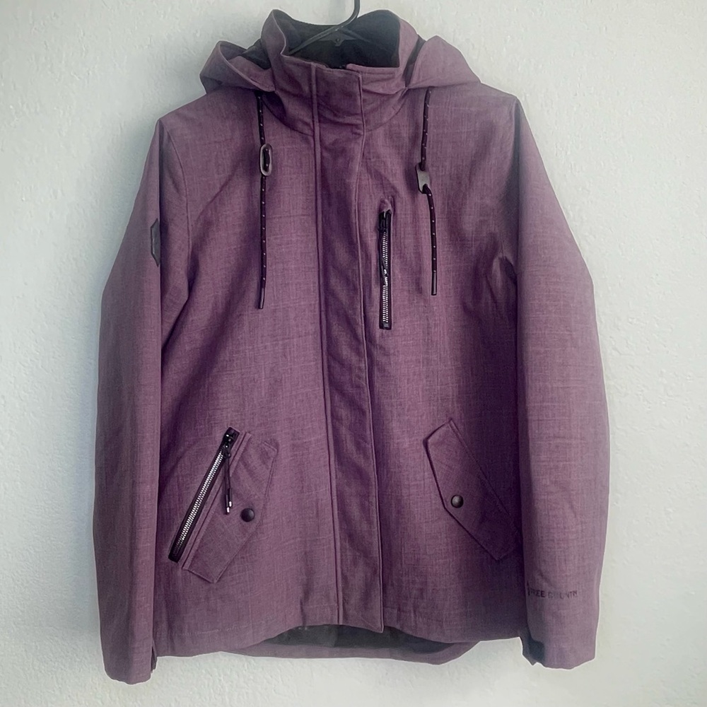 Double Zipper Front Hooded Jacket